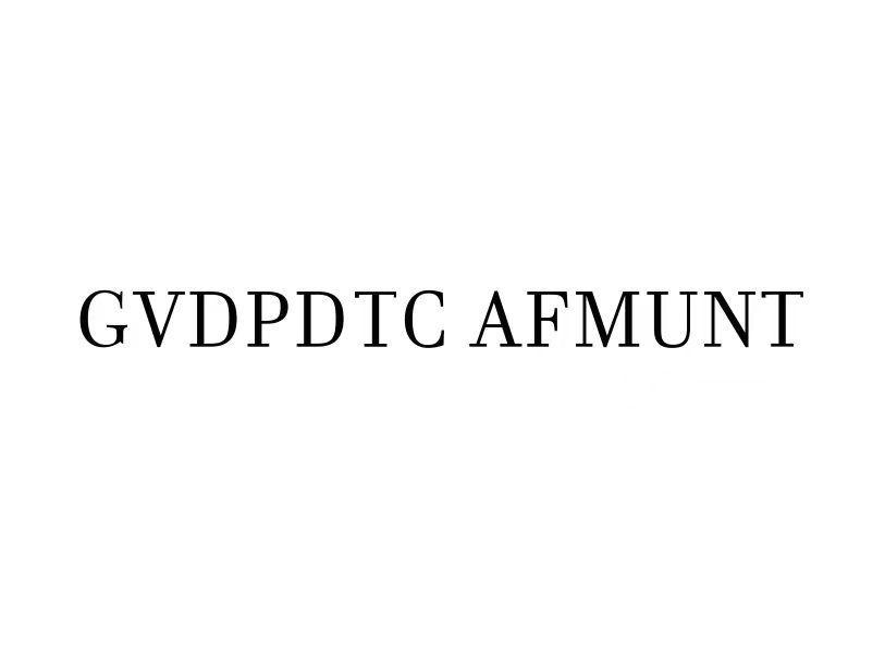 GVDPDTC AFMUNT