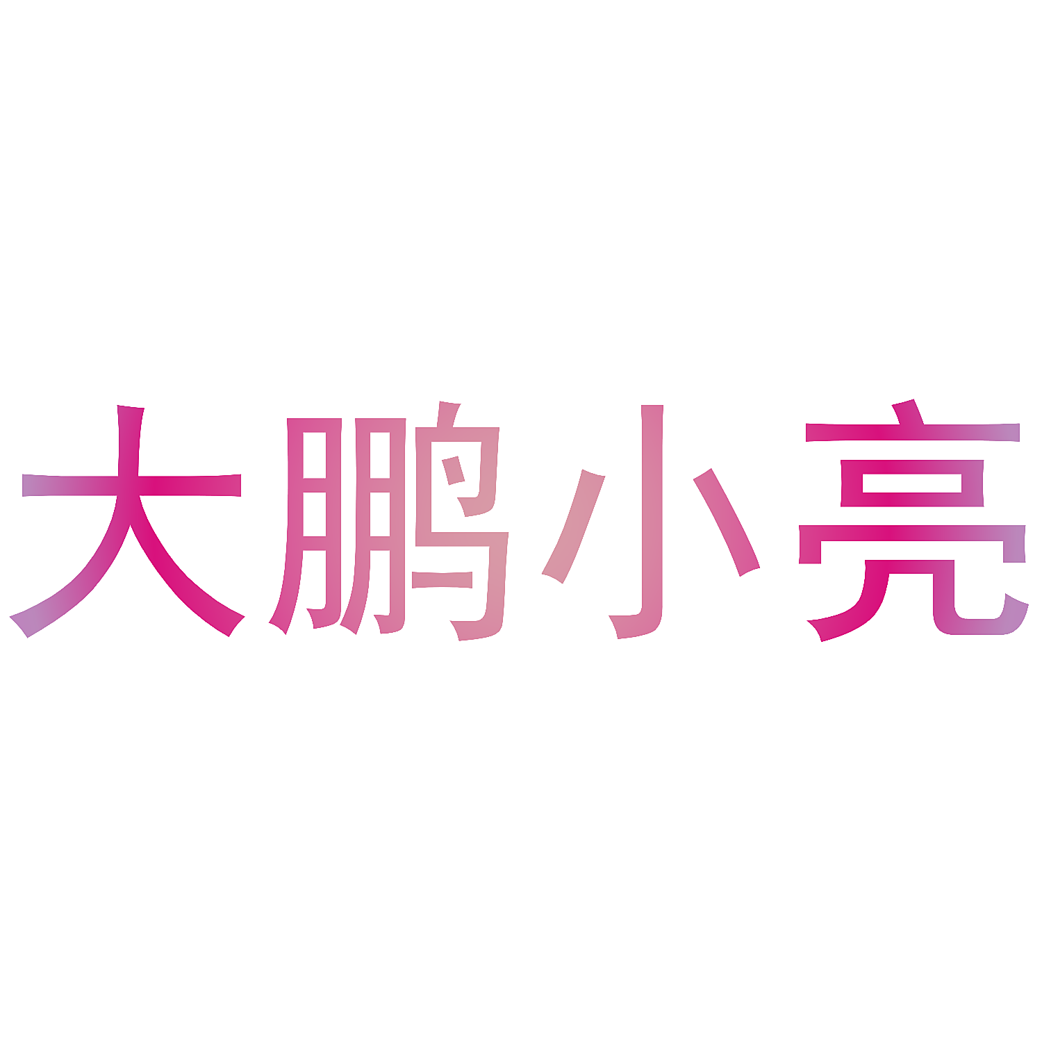 大鹏小亮