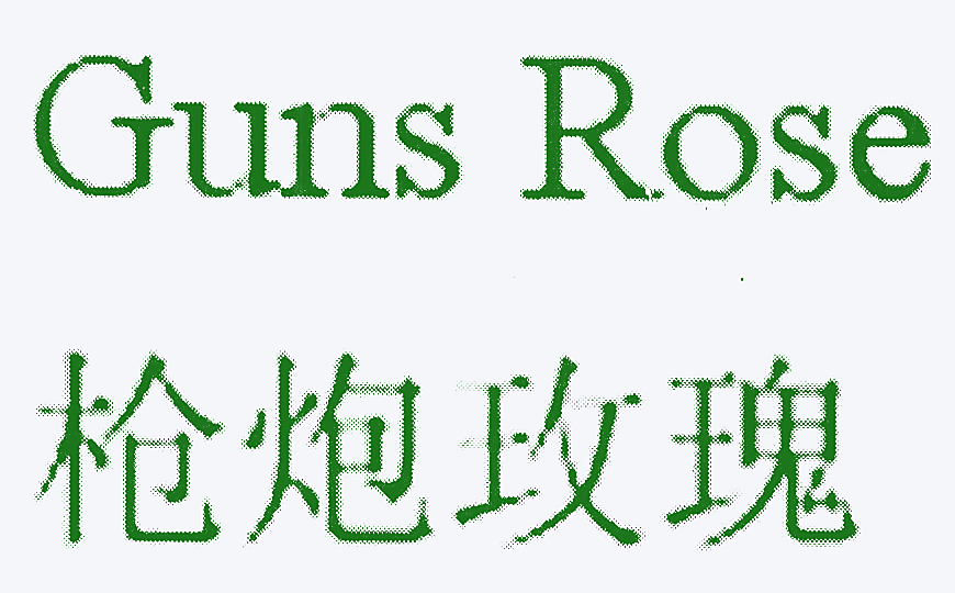枪炮玫瑰 GUNS ROSE